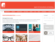 Tablet Screenshot of acameo.de